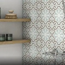 Casablanca Aqua | Porcelain Tile | 8 x 8