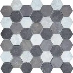 Kubu Hexagon | Mosaic