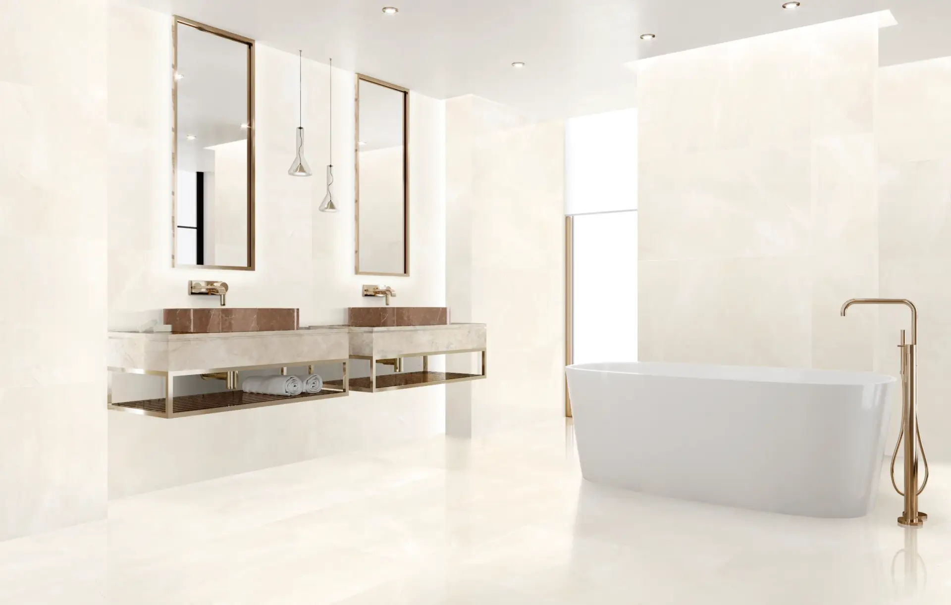 Montecarlo Marfil | Porcelain | 24 x 24